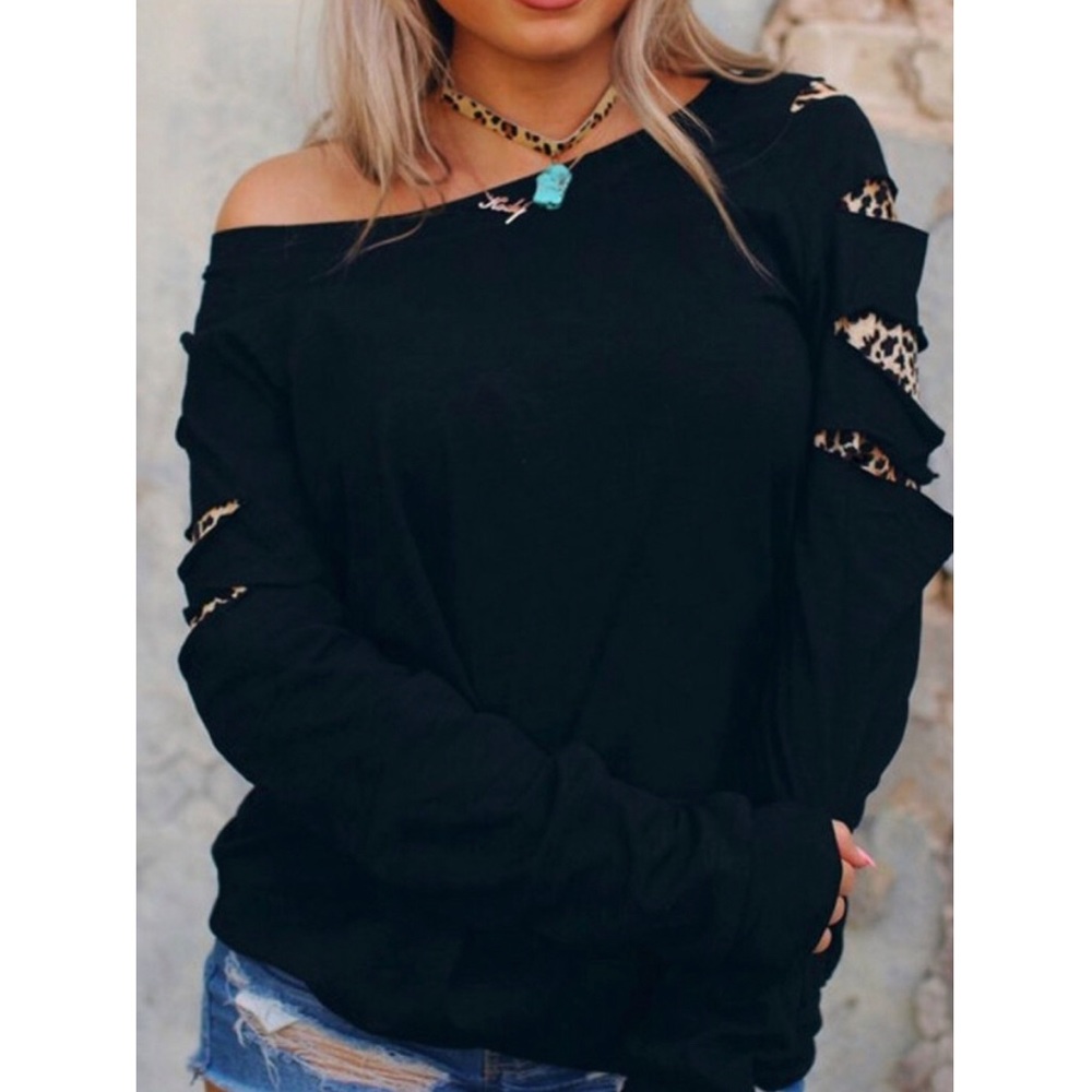 Leopard Print Sweater